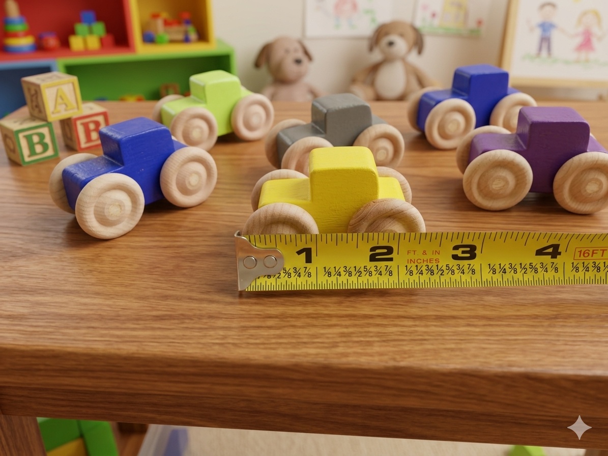 Mini Pocket Car – Handmade Wooden Toy Car for Kids | Montessori Travel Toy | Sensory & Imaginative Play - Image 2